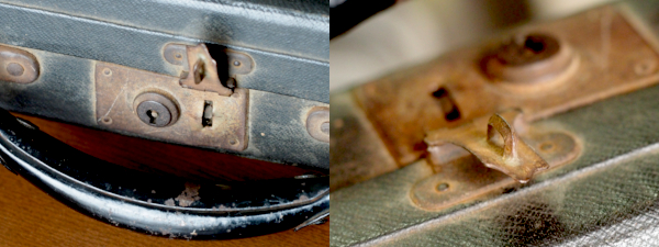 Closeup of the Broken Snap lock